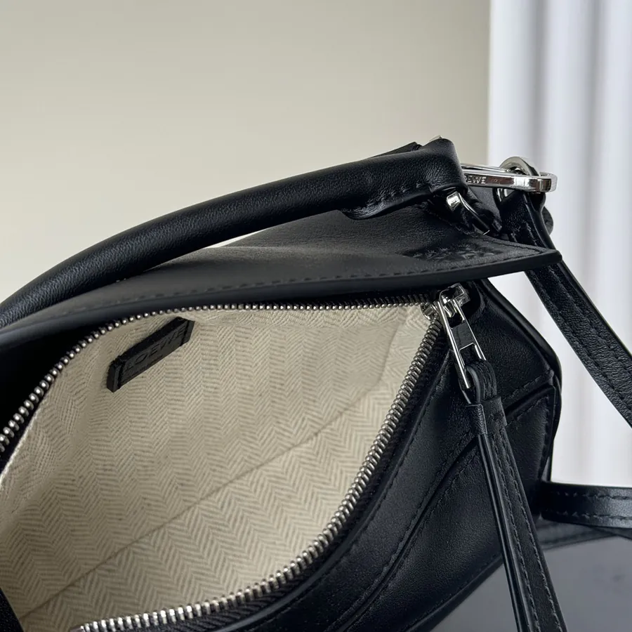 Loewe Puzzle Mini Grained Leather Crossbody Bag