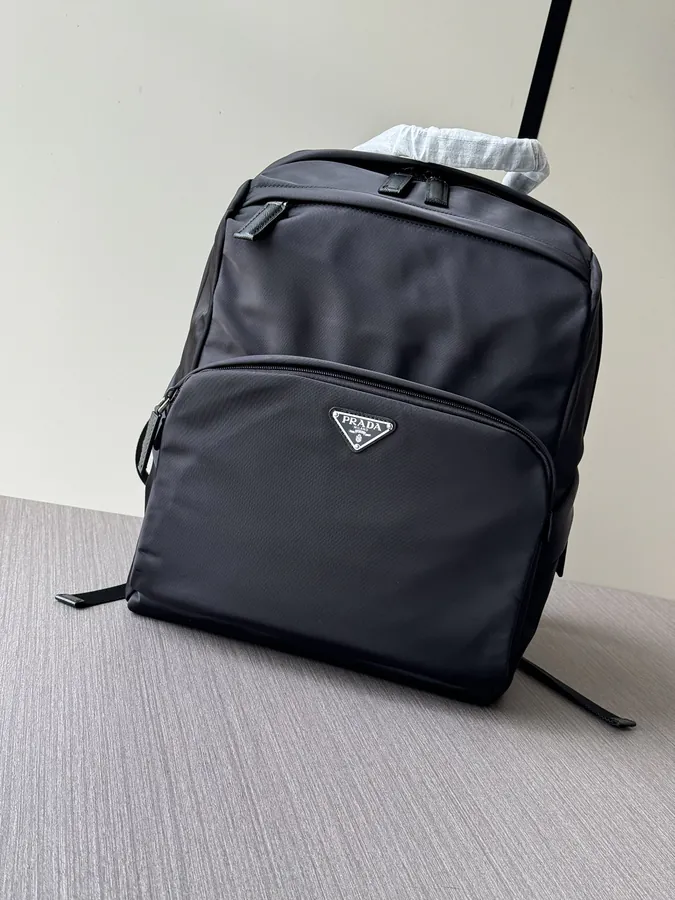 Prada 2024 New Style Parachute Nylon Double Shoulder Bag