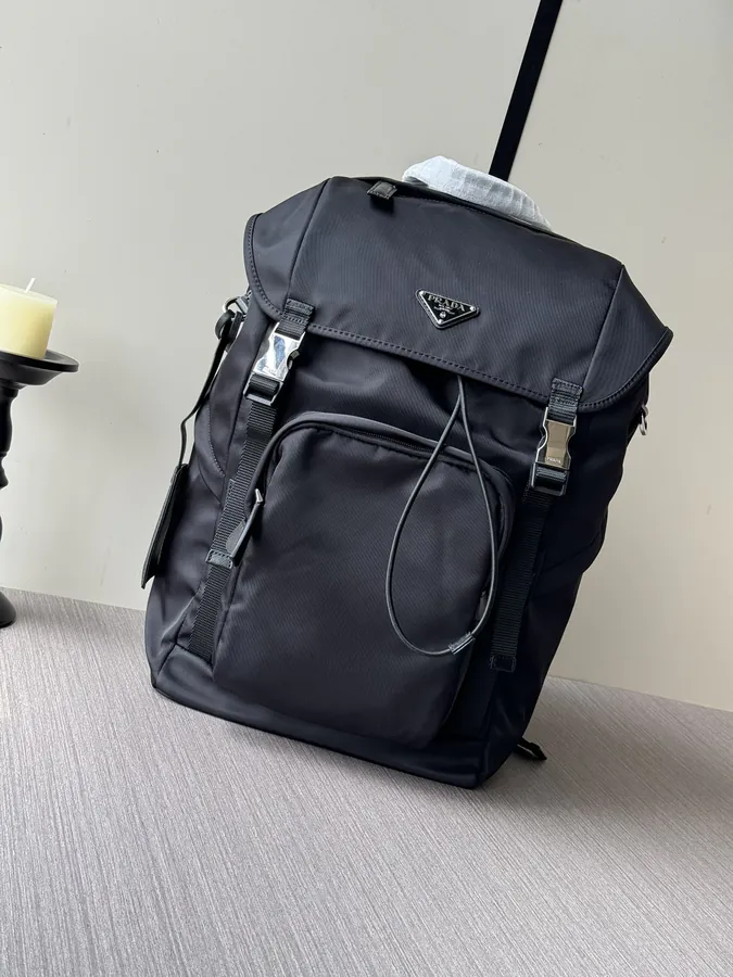 Prada 2024 New Style Canvas Double Shoulder Bag