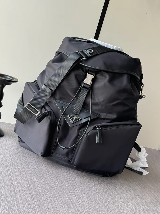 Prada 2024 New Style Raincoat Nylon Backpack
