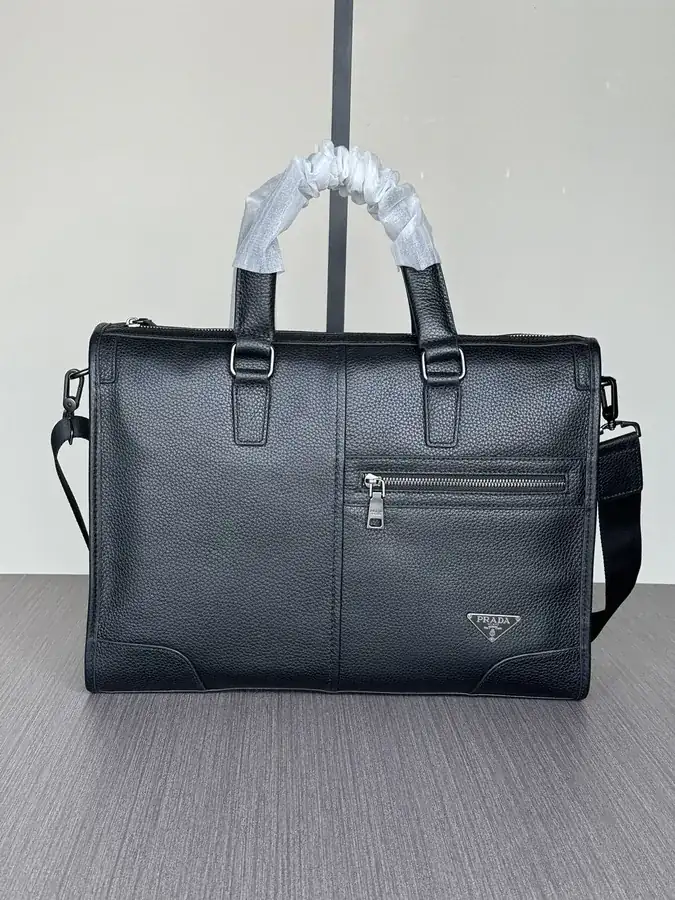 Prada Premium Briefcase 2024 Latest Hot Model
