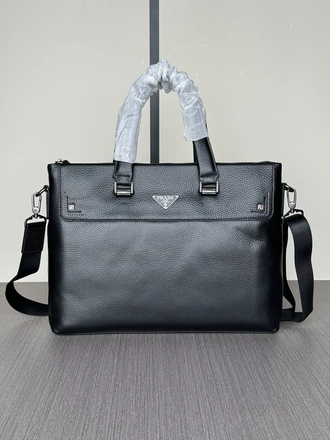 Prada Premium Briefcase 2024 Latest Trendy Business Bag