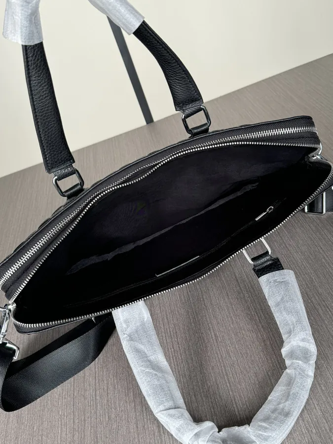 LV Business Briefcase with Double Zip Premium Quality