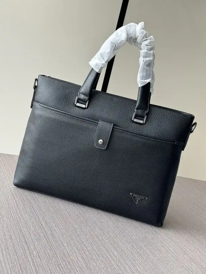 Prada Premium Briefcase 2024 Latest Trendy Business Bag