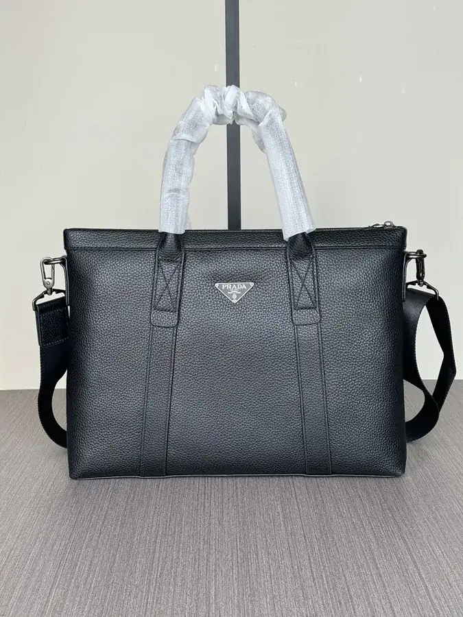 Prada Premium Briefcase 2024 New Trendy Business Bag