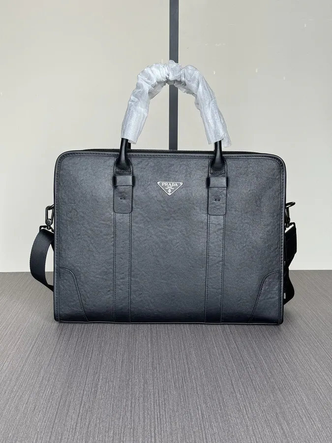 Prada Premium Briefcase 9723 1, Black
