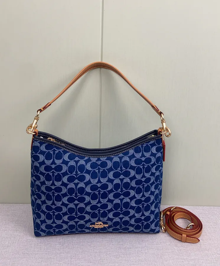 Coach Laurel Denim Backpack CY702
