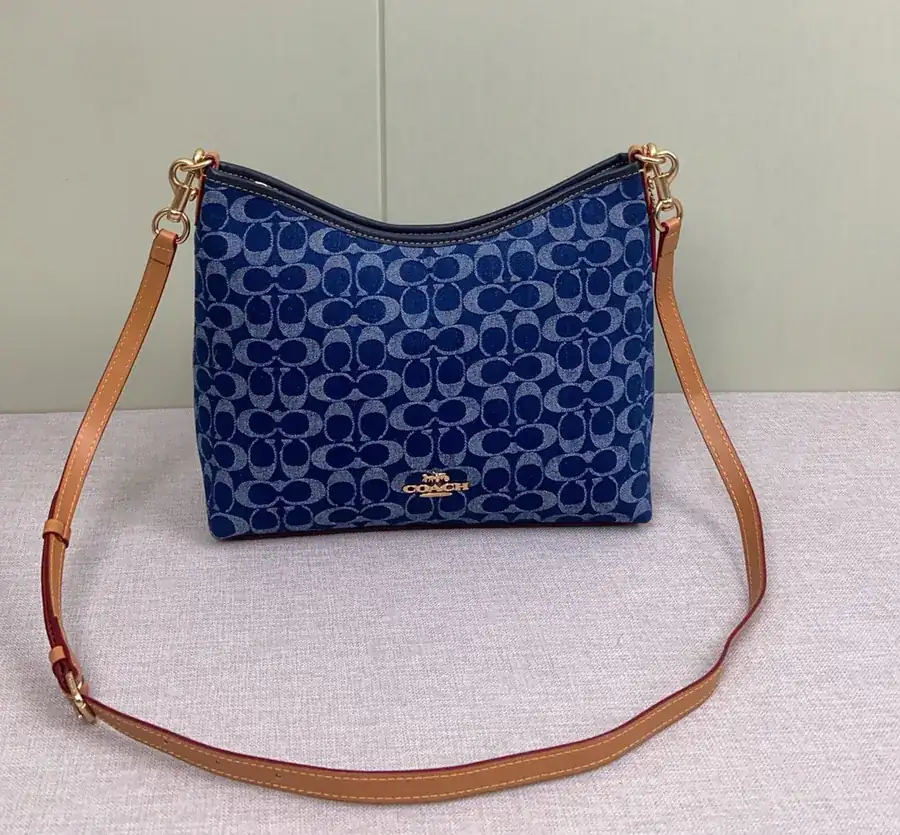Coach Laurel Denim Backpack CY702