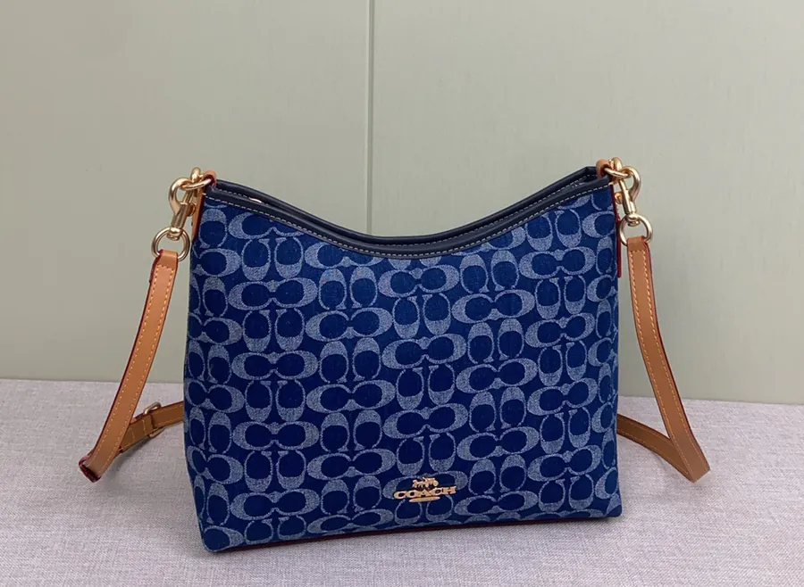 Coach Laurel Denim Backpack CY702