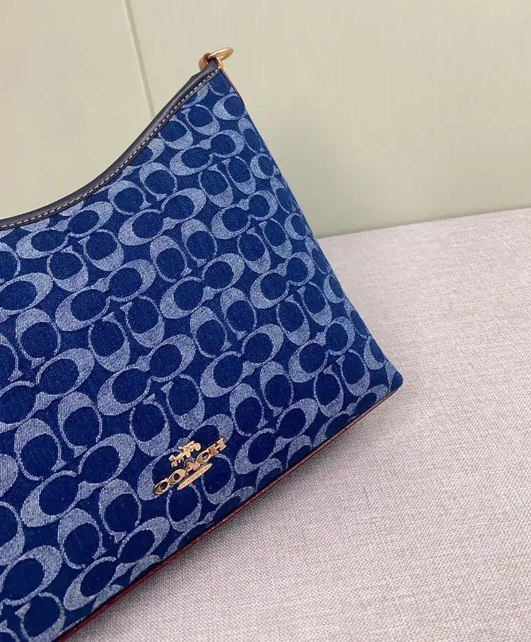 Coach Laurel Denim Backpack CY702