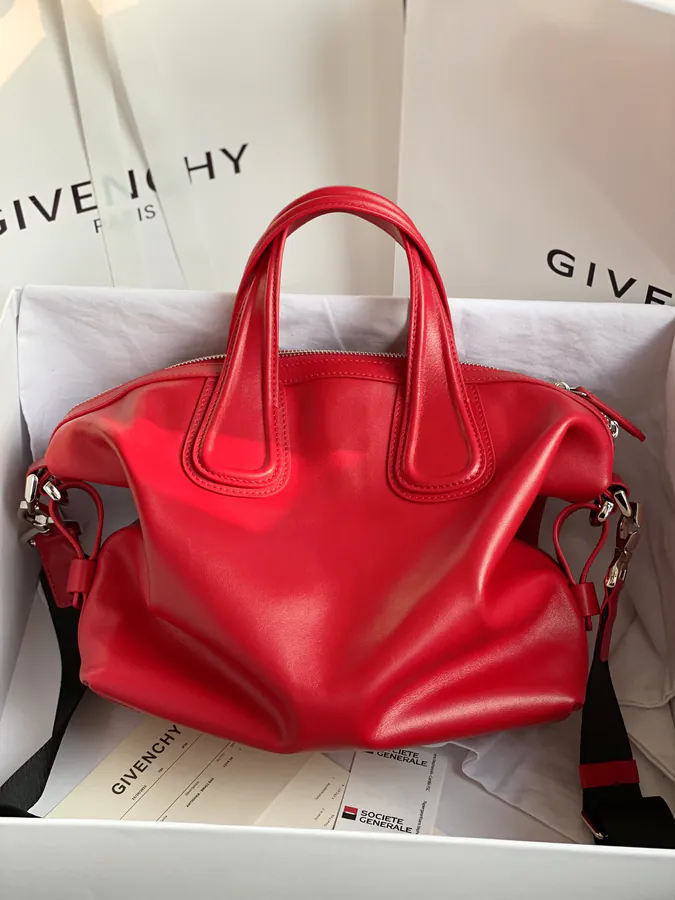 Nightingale Bucket Bag in Grained Calfskin