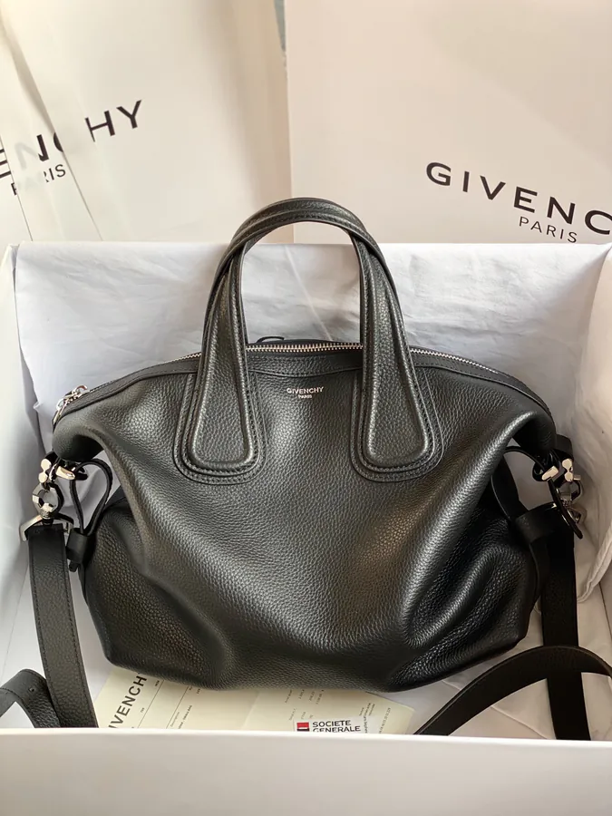 Nightingale Bucket Bag in Grained Calfskin