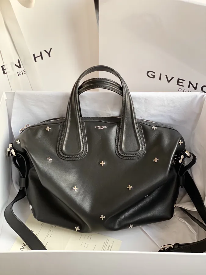 Nightingale Bucket Bag in Grained Calfskin
