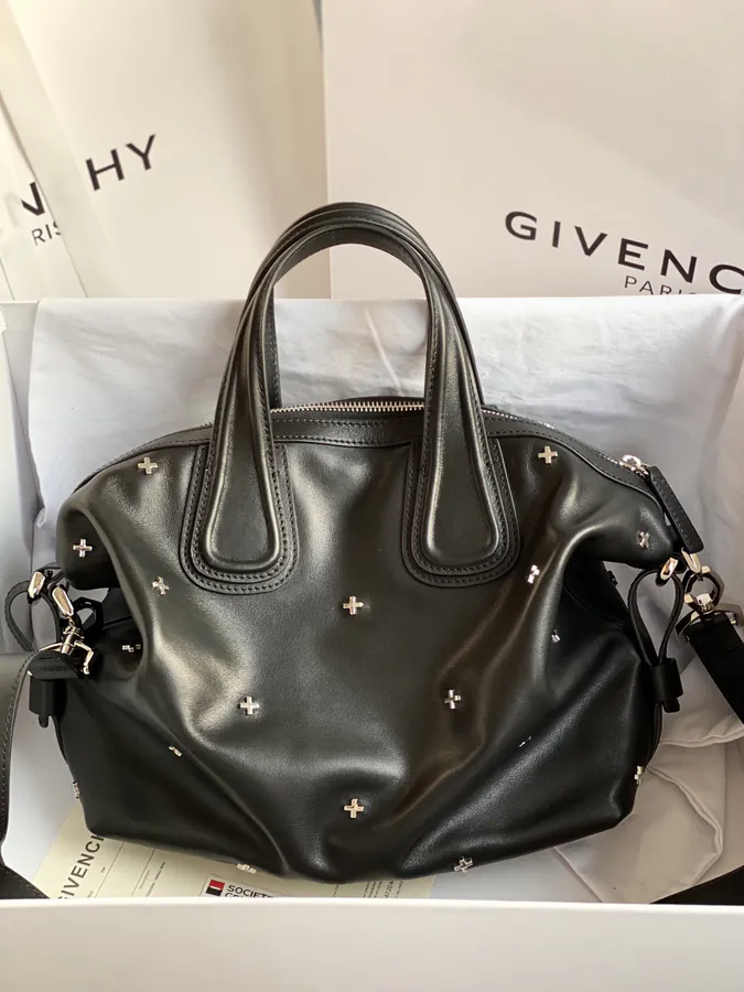 Nightingale Bucket Bag in Grained Calfskin