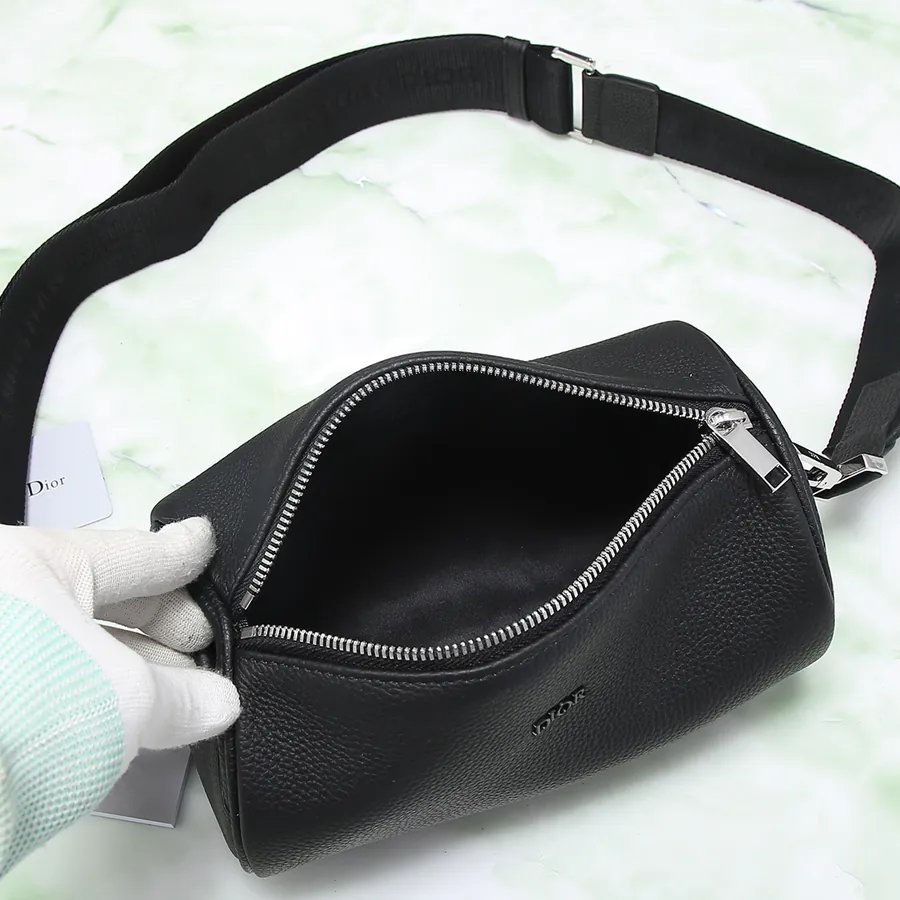 Roller Oblique Men's Shoulder Crossbody Bag with Box