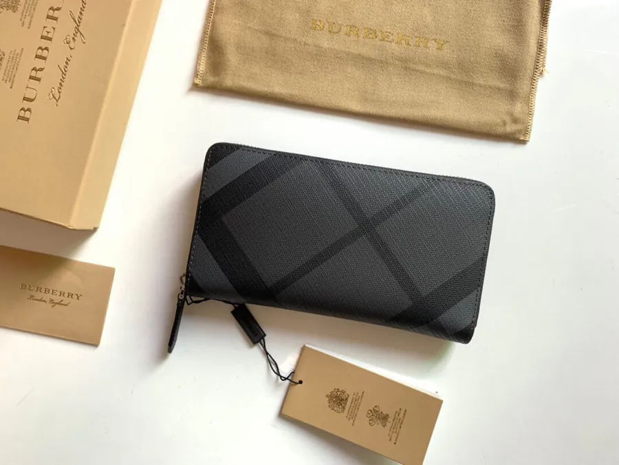 Burberry Men's Wallet 2023 New Style, Premium Leather, Casual Design