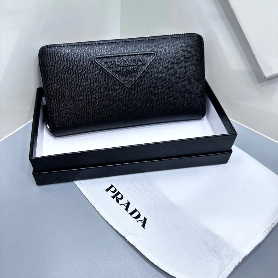 P Men's Mini Black Bucket Bag