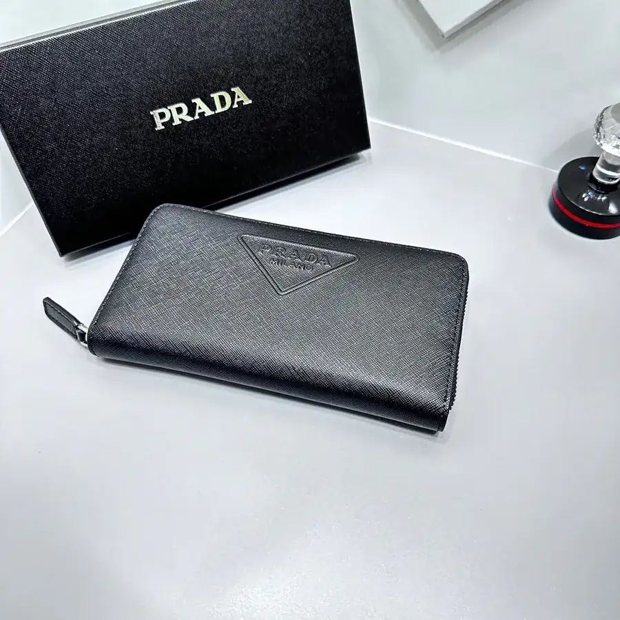 P Men's Mini Black Bucket Bag
