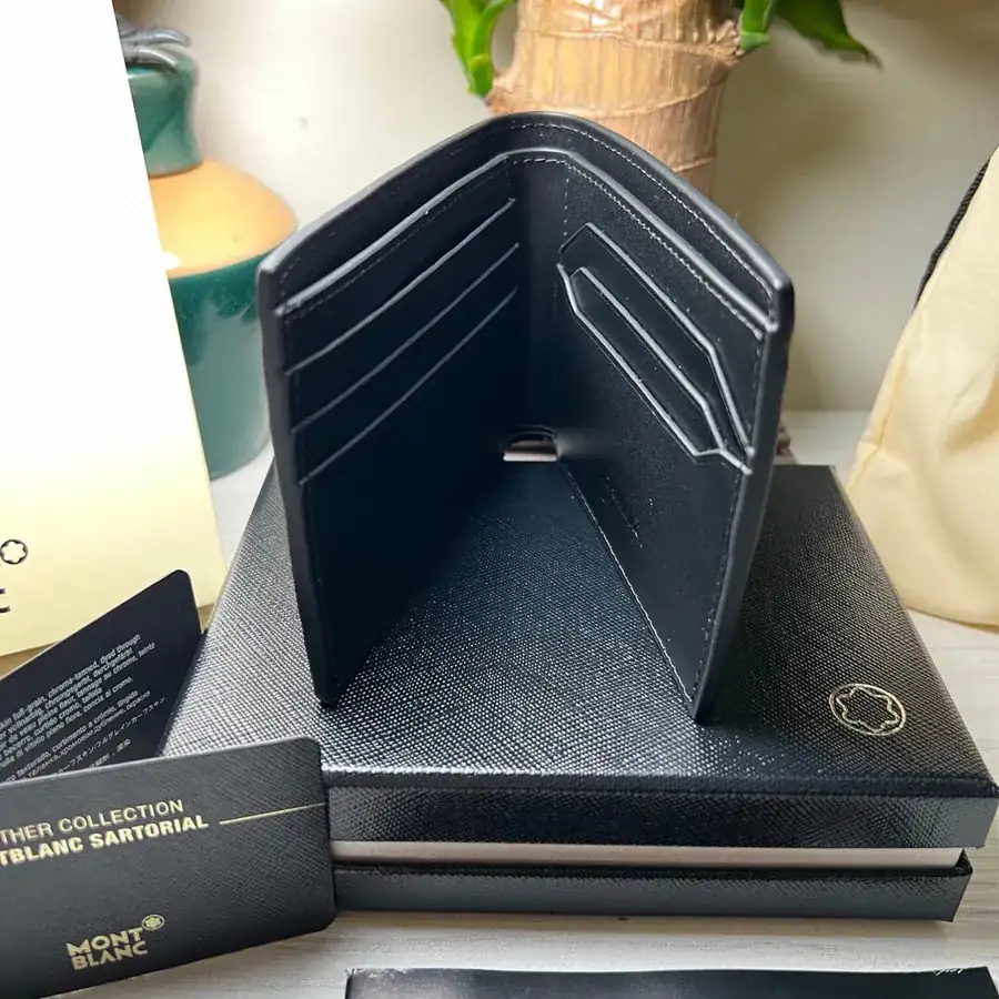 Montblanc Fashion 3.0 Series 6 Compartment Wallet