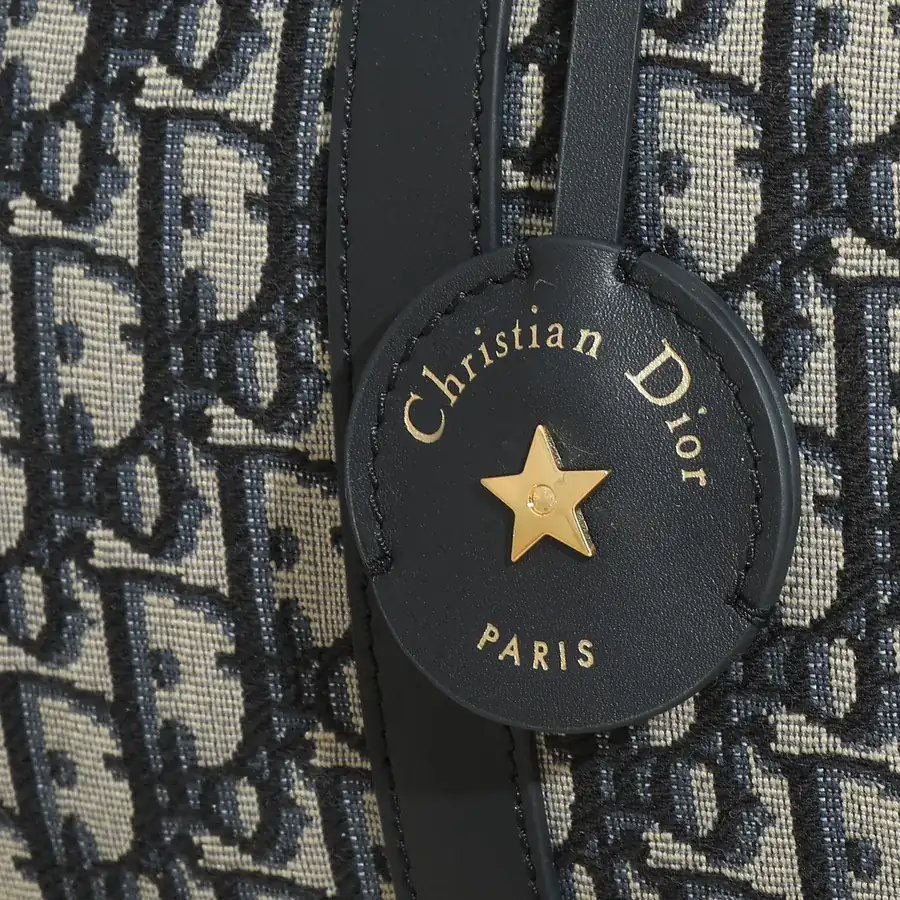 Dior Boston Mini Handbag with Groove 25