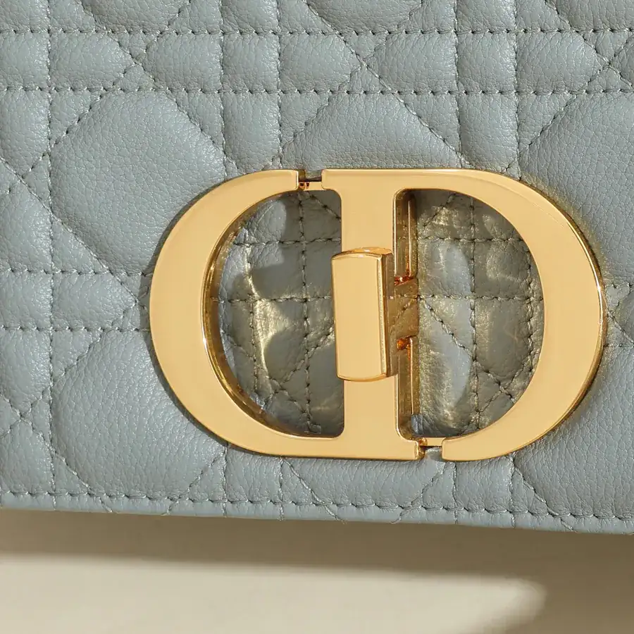 Caro Handbag Large Size, Grained Calfskin