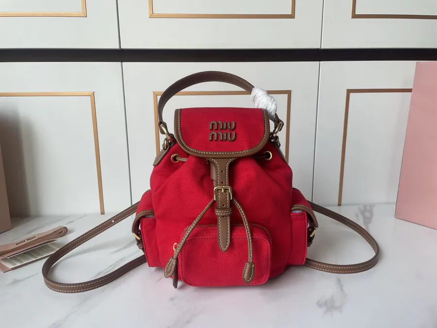 MIU New College Style Bucket Bag