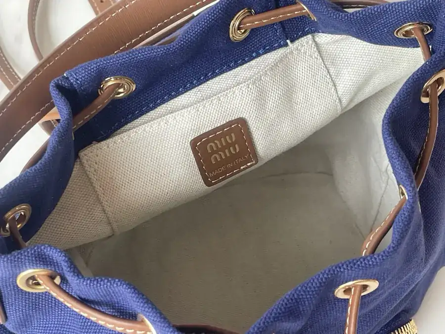 MIU New College Style Bucket Bag