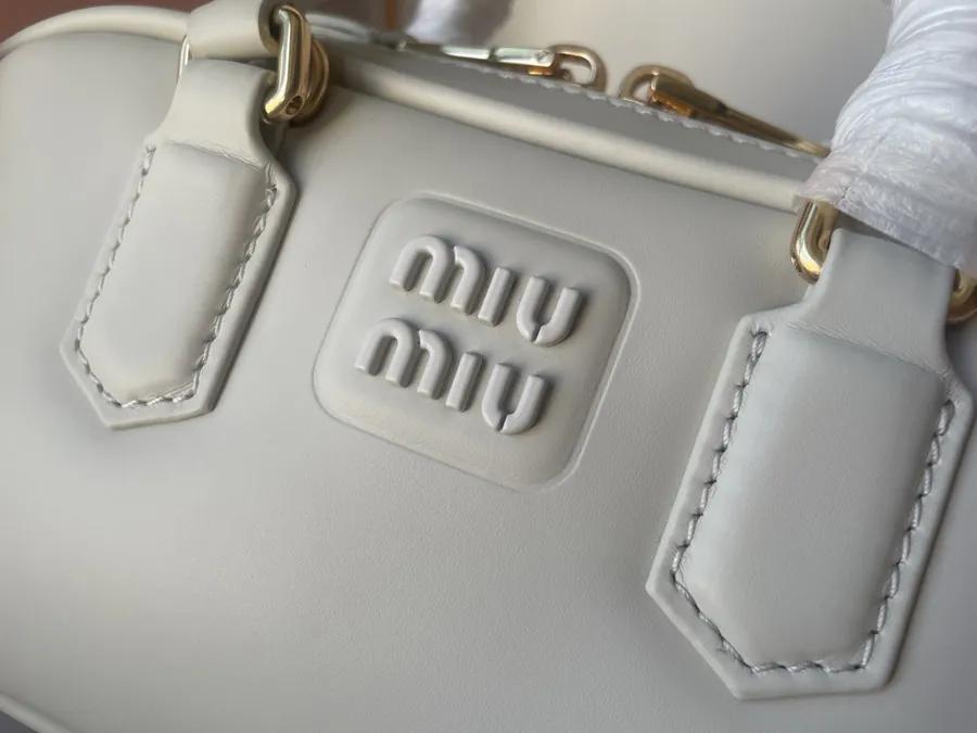 M Family New Mini Bowling Bag in Premium Original Leather