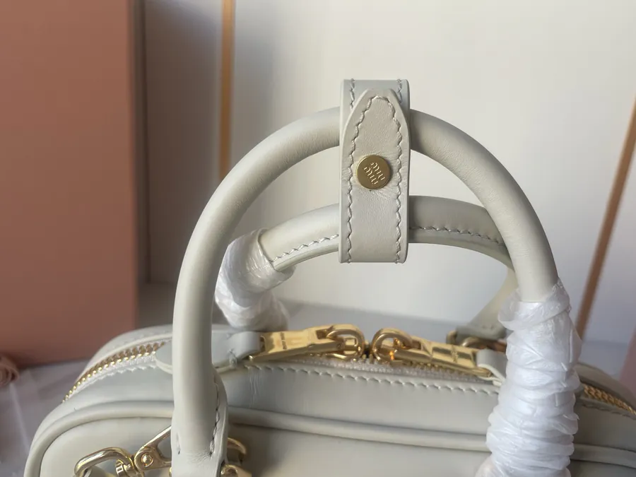 M Family New Mini Bowling Bag in Premium Original Leather