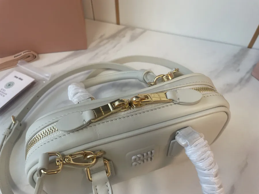 M Family New Mini Bowling Bag in Premium Original Leather