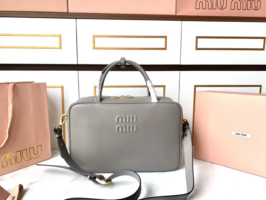 Beau Handbag with Premium Hardware and Original Leather