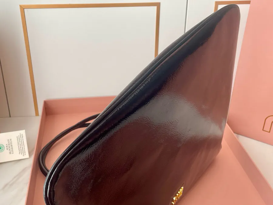 IVY Naplak Glossy Sheepskin Tote