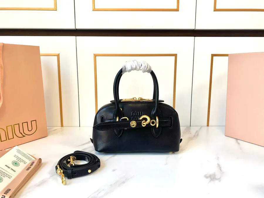 Aventure Naa Mini Crossbody Bag in Grained Leather
