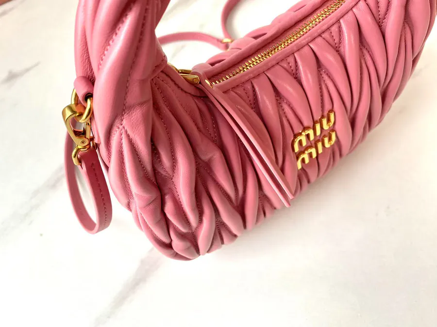 MiuWander Handbag with Matelasse Texture