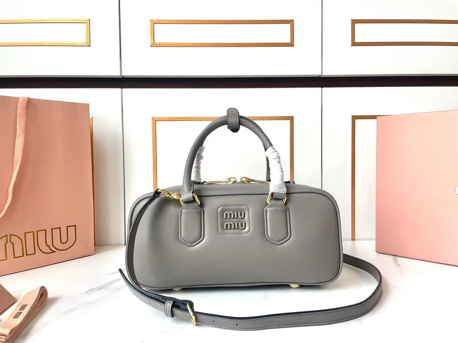 Arcadie Leather Tote with Premium Hardware