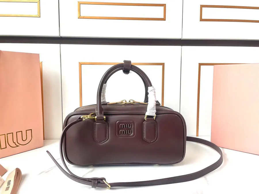 Arcadie Leather Tote with Premium Hardware