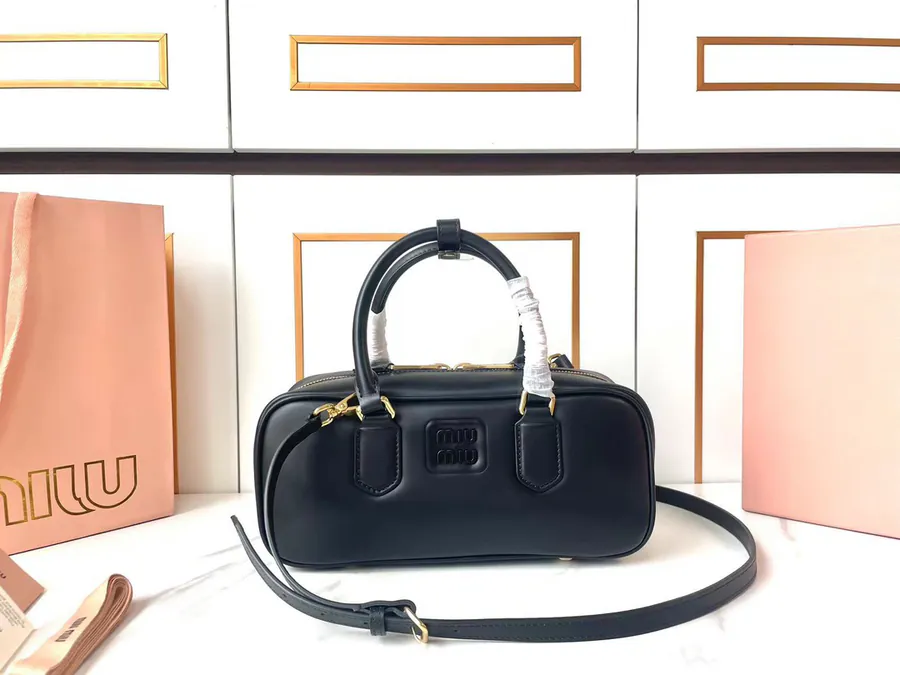 Arcadie Leather Tote with Premium Hardware
