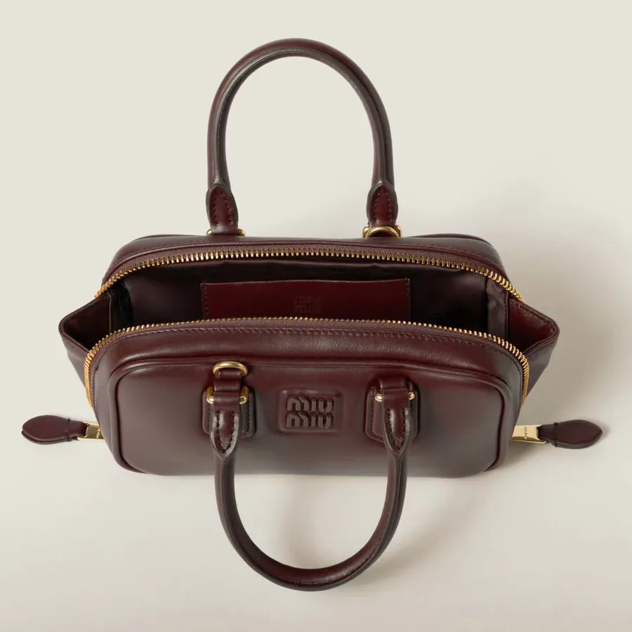M Family New Mini Bowling Bag in Premium Original Leather