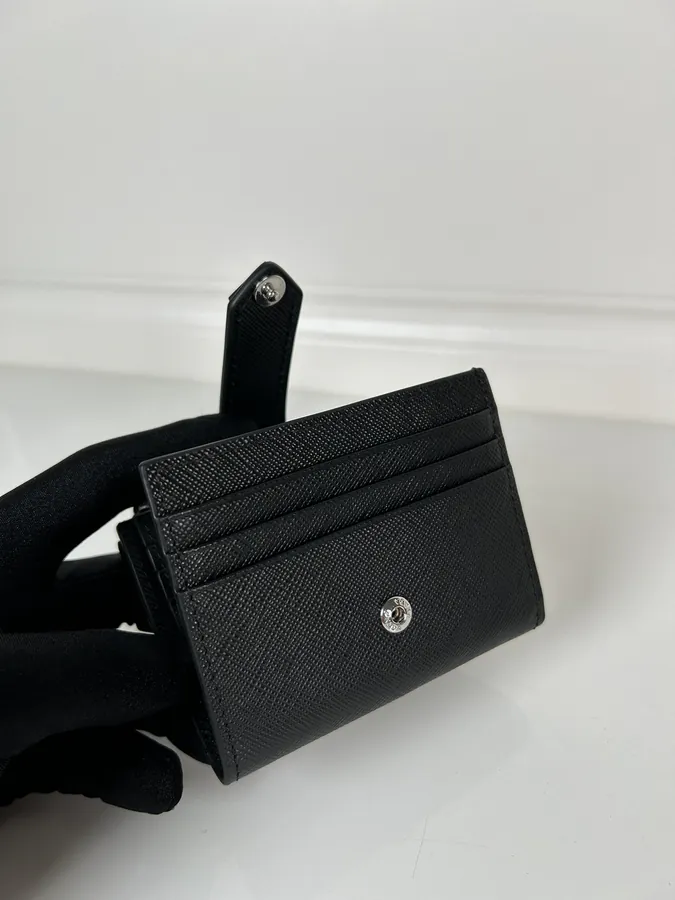 P House Latest Triangle Micro Logo Card Case