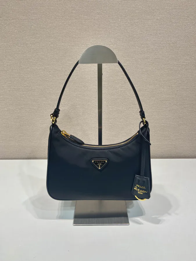Re edition 2005 Hobo Bag with Gold Hardware