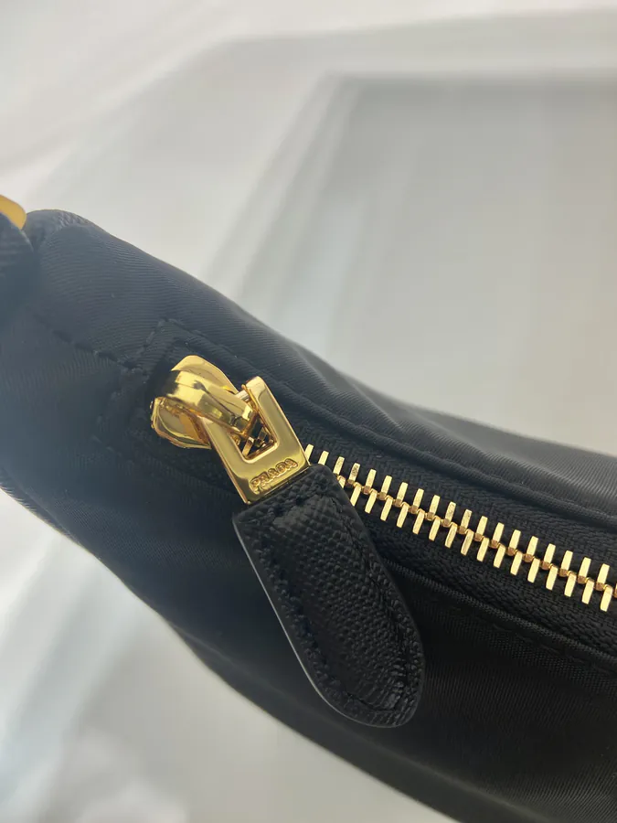 Re edition 2005 Hobo Bag with Gold Hardware