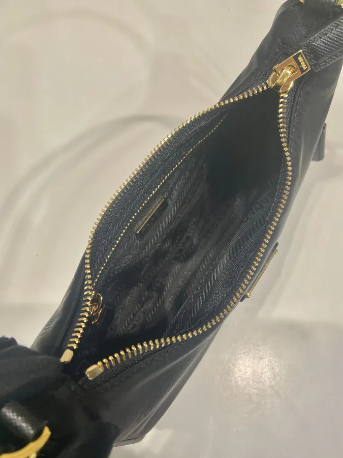 Re edition 2005 Hobo Bag with Gold Hardware