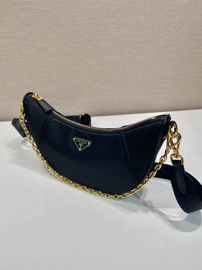 Re Nylon Moon Bag Versatile Design