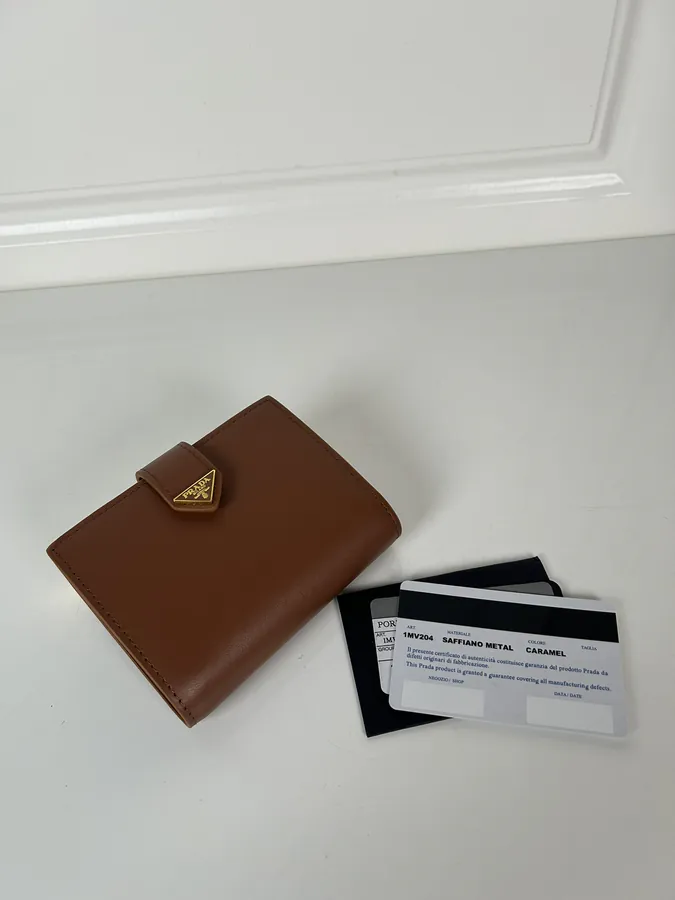 P House Latest Triangle Logo Mini Wallet