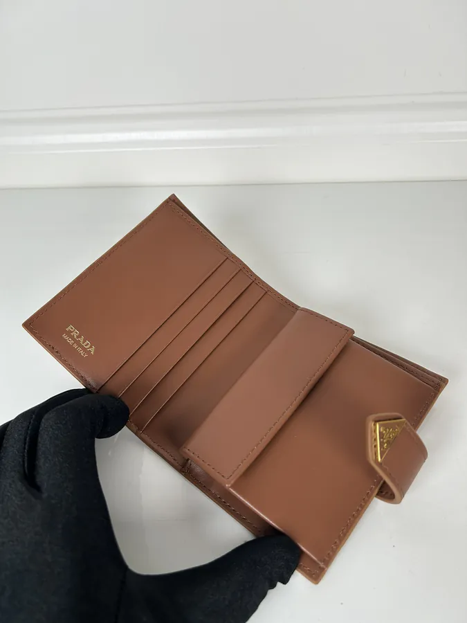 P House Latest Triangle Logo Mini Wallet