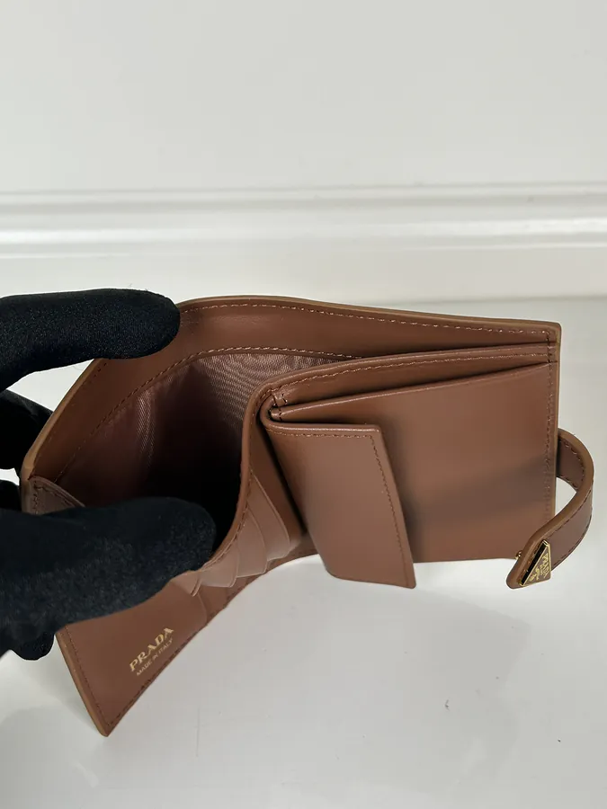 P House Latest Triangle Logo Mini Wallet