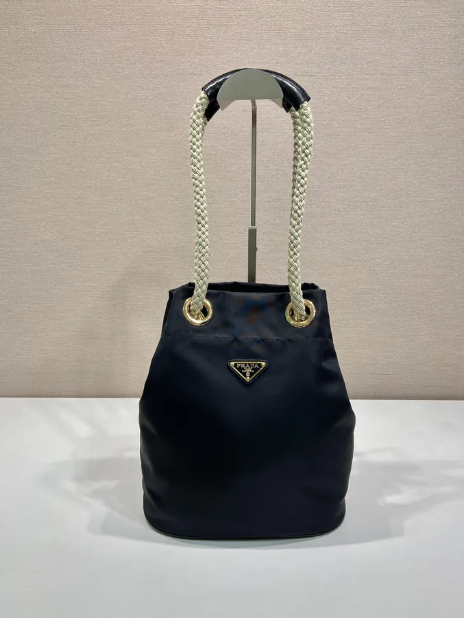 Re Nylon Bucket Bag 1BE082 Runway Collection