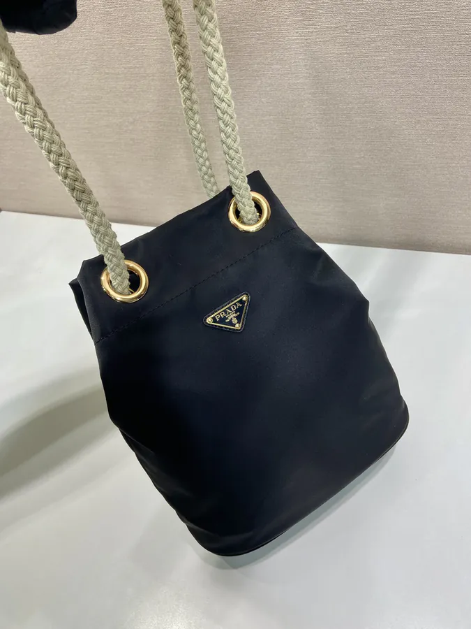 Re Nylon Bucket Bag 1BE082 Runway Collection
