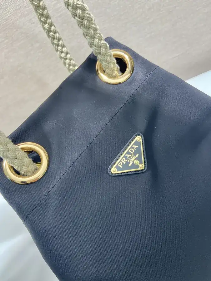 Re Nylon Bucket Bag 1BE082 Runway Collection