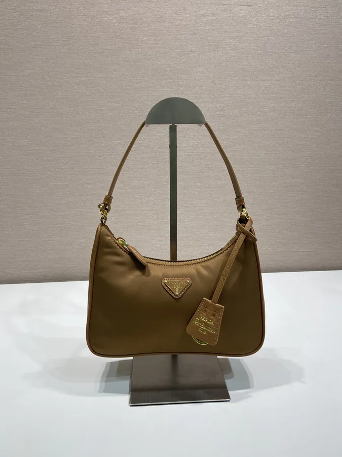 Re Edition 2005 Hobo Bag with Golden Hardware